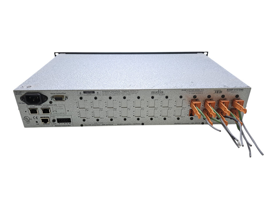 Biamp Systems Audia Flex Model TI-2 Digital Audio Processor Q)