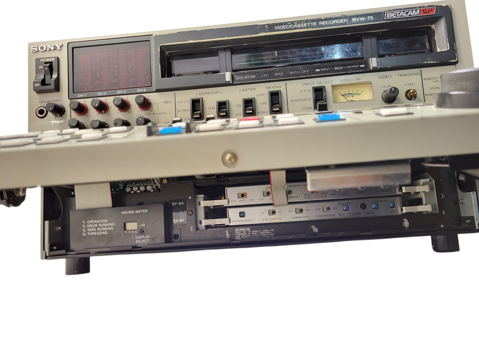 Sony Betacam SP BVW-75 Studio Editor Video Cassette Recorder READ $