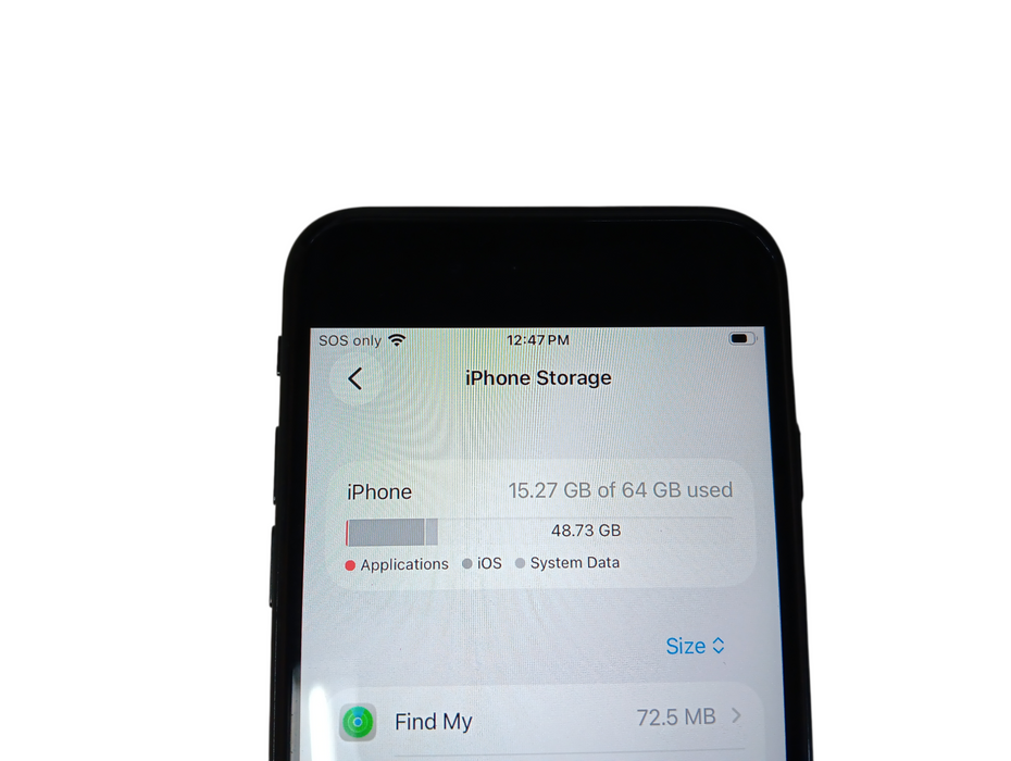 Apple iPhone SE 2 - 64GB - Space Gray [A2275]