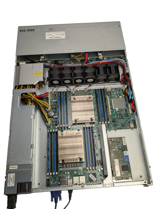 Supermicro CSE-815 X10DRW-i 2x Xeon E5-2630 v3 32GB RAM  -