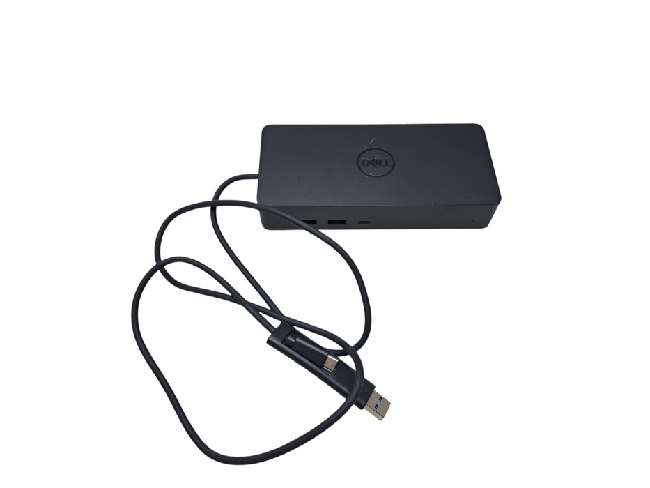 Dell D6000S DisplayLink Docking Station USB 3.0/USB-C w/ 130W Adapter  Q)