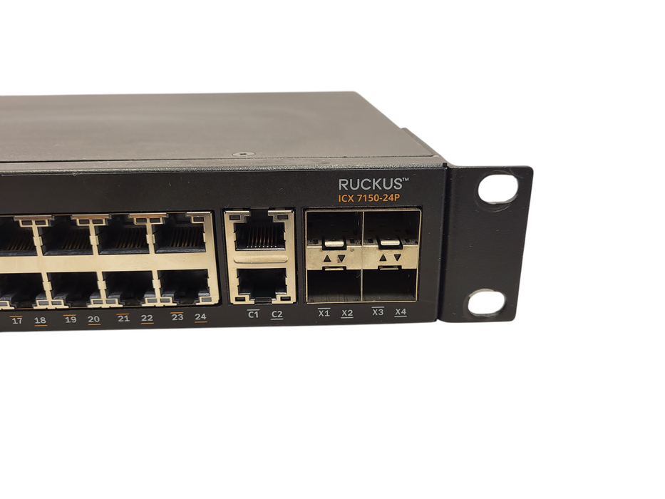 Ruckus ICX7150-24P-4X1G 24-Port Gigabit Ethernet Switch  $