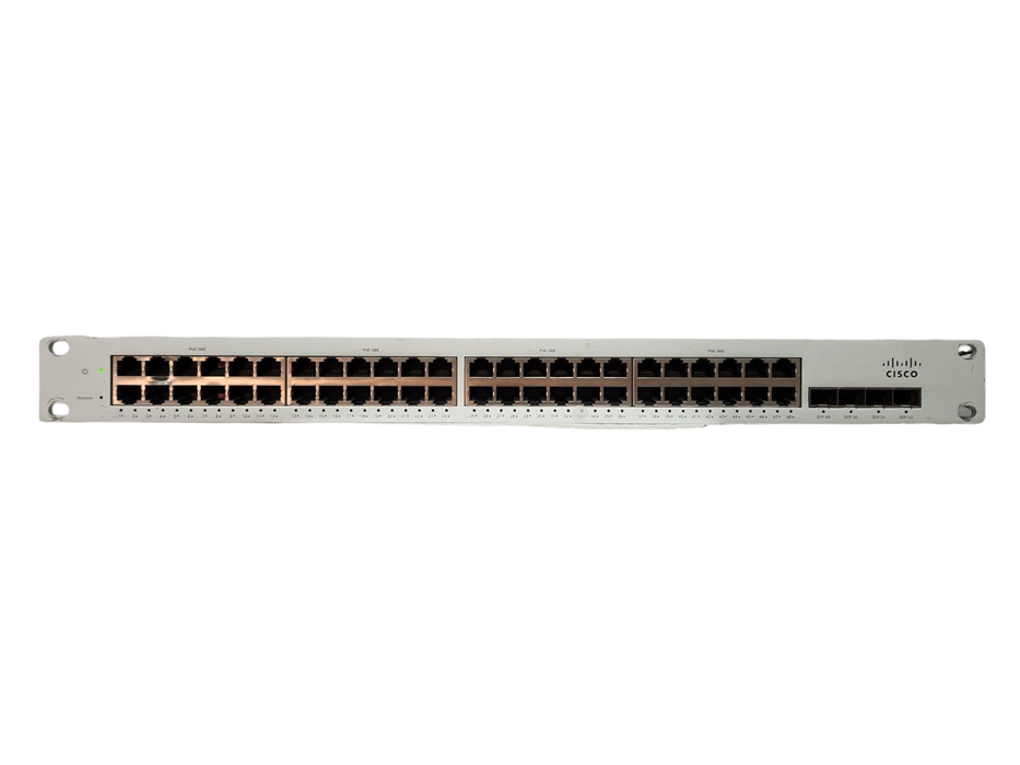 Cisco Meraki MS220-48LP-HW Cloud-Managed 48-Port PoE Gigabit Switch UNCLAIMED Q