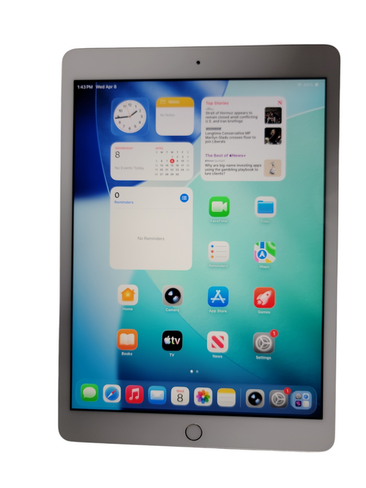 Apple iPad 8th Gen - 32GB - Silver [A2270] Q