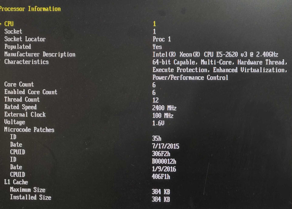 HP ProLiant DL360 Gen9 - Xeon E5-2620 v3, 32GB DDR4, H240ar, 2x 500W PSU