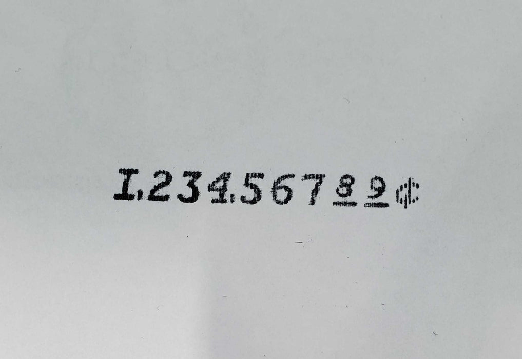 Paymaster Model 8500-9 Series Check Writer w/ Keys