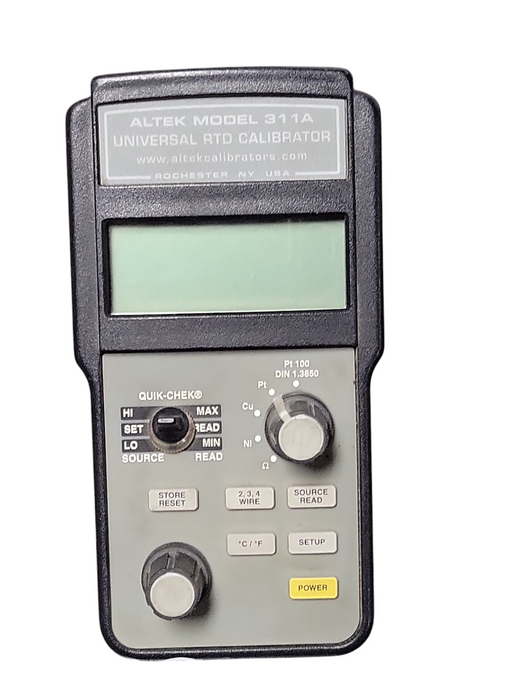 Altek 311A universal RTD Calibrator, READ _