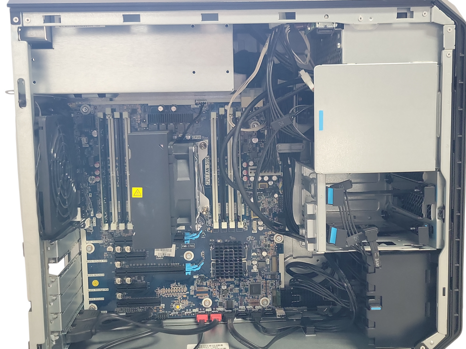 HP Z4 G4 WS, Xeon W-2123 3.60GHz, 16GB DDR4, 256GB M.2 SSD 750W PSU, No GPU Q_