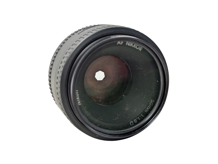 Nikon AF NIKKOR 50mm f/1.8D Lens for SLR/DSLR Camera -