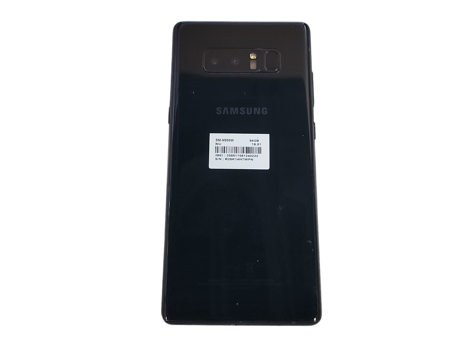Samsung Galaxy Note 8 - 64GB - Black [SM-N950W] (