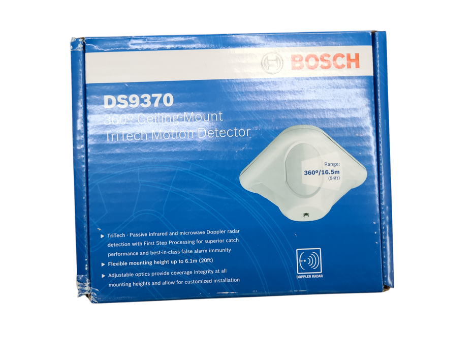 Lot 5x Bosch DS9370 360 Ceiling Mount TriTech Motion Detector