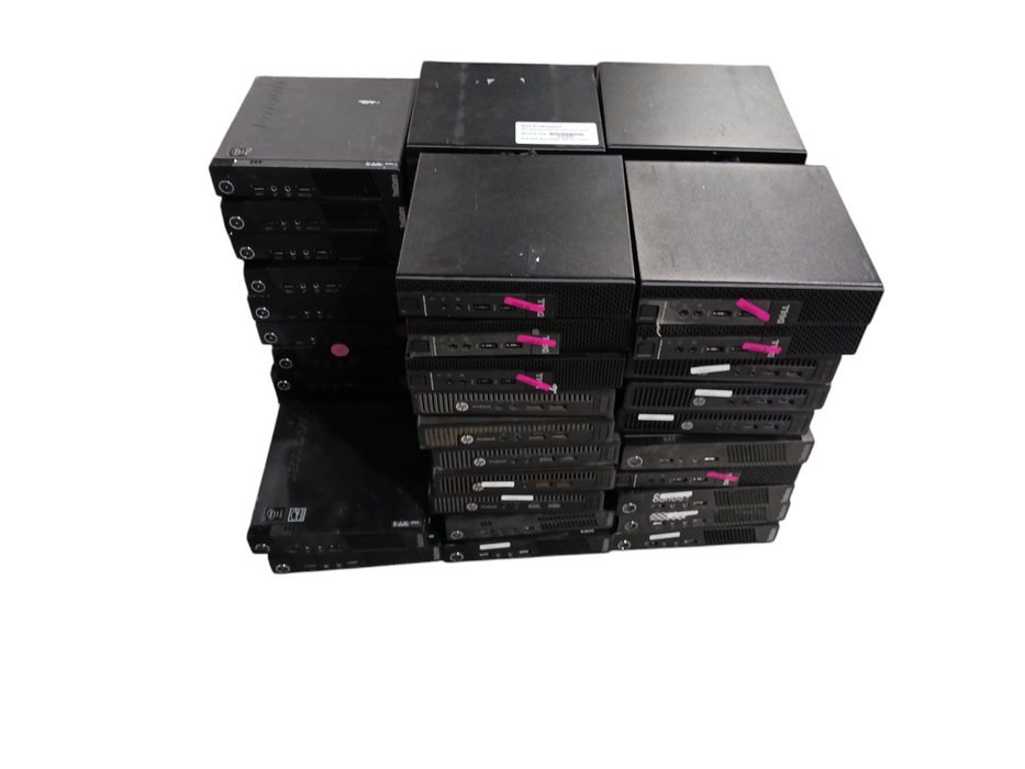 Lot of 52x 3rd-4th Gen i-series USFF Desktops (USFF24-30)