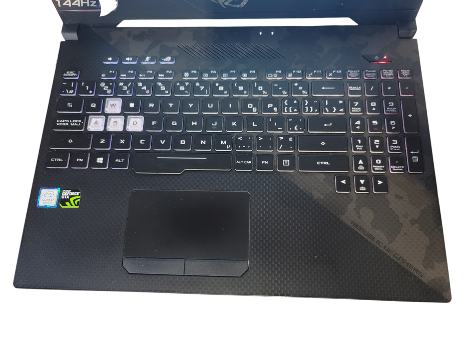 ASUS ROG STRIX SCAR II GL504G i7-8750H 16GB DDR4 GTX 1060 256GB SSD READ β Lap200