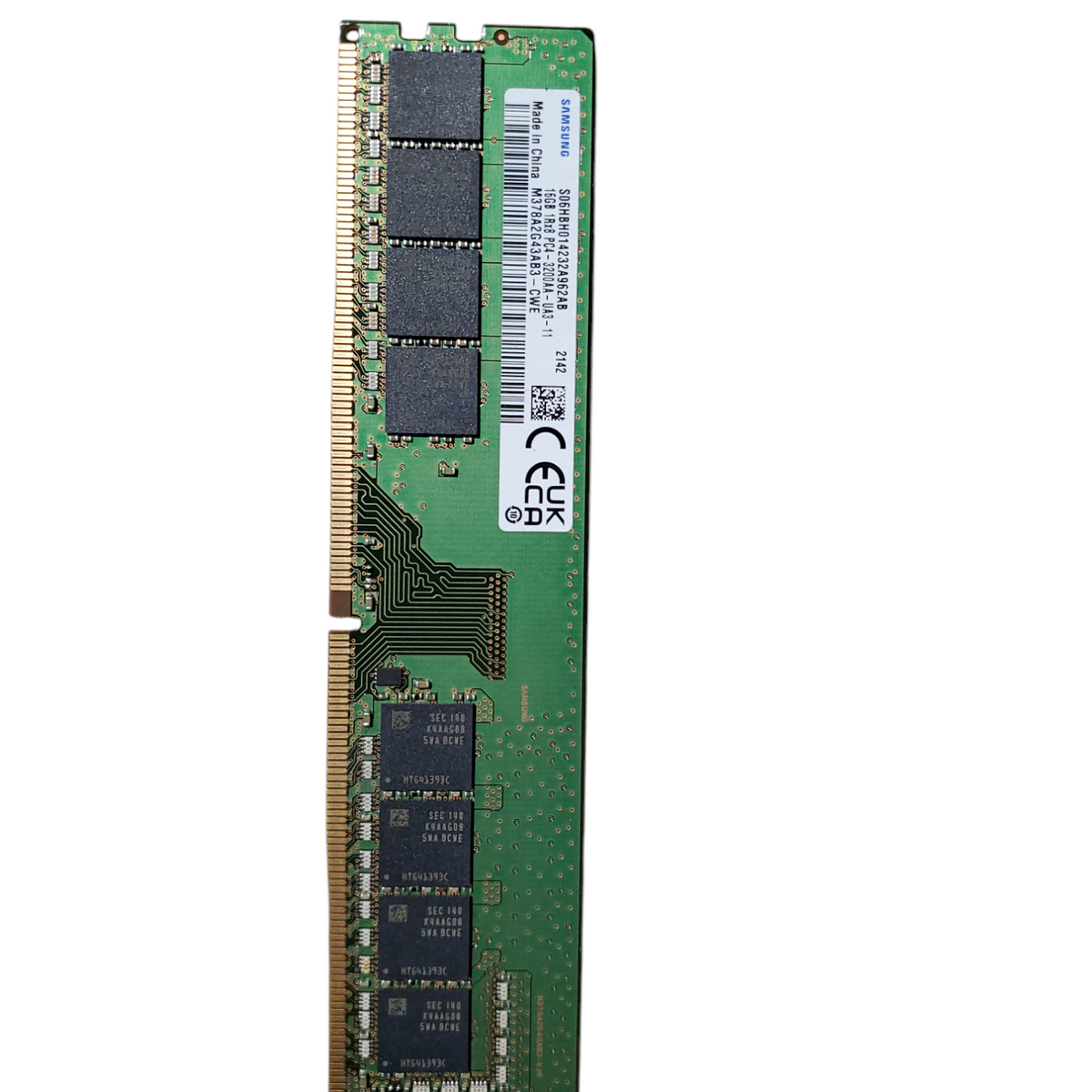 Samsung 16GB 1Rx8 PC4-3200AA-UA3-11 — retail.era