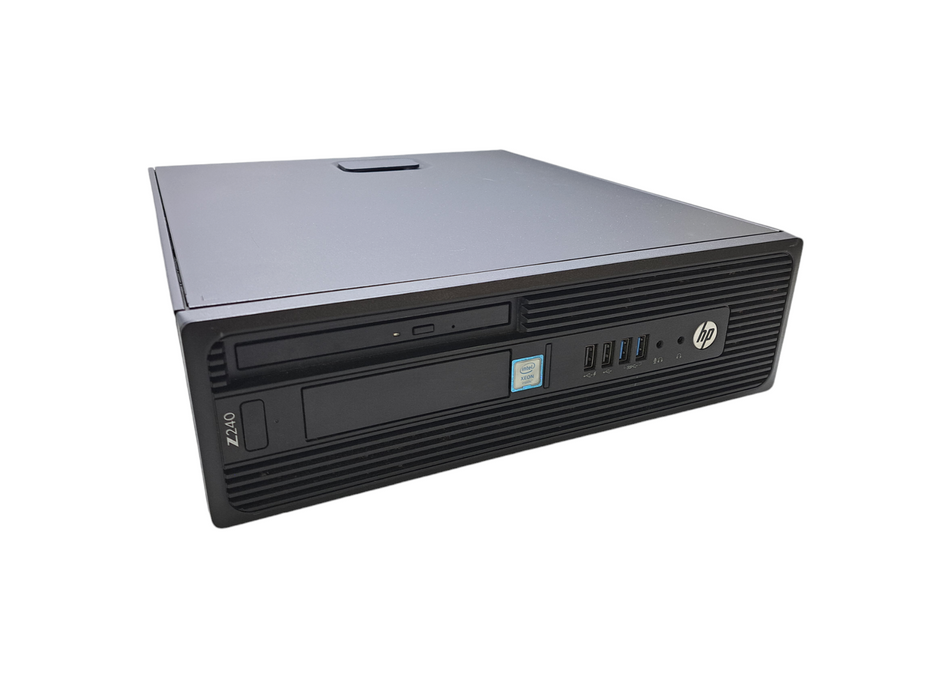 HP Z240 SFF Workstation | Xeon E3-1245 v6 @ 3.70GHz, 8GB DDR4, 256GB NVMe Q