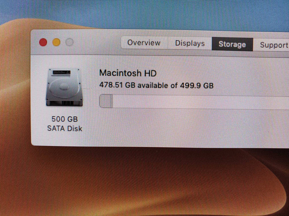 Apple Mac Mini 2014 A1347, 1.4 GHz I5, 4GB, 500GB HD, intel HD 5000