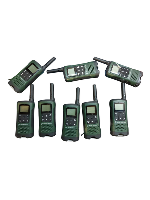 Lot 8x Motorola T261ca Walkie Talkie Two Way Radio