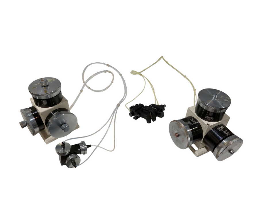 Narishige Bundle of 2 Micro Manipulators Model: MMW-23 & Model: MO-103 =