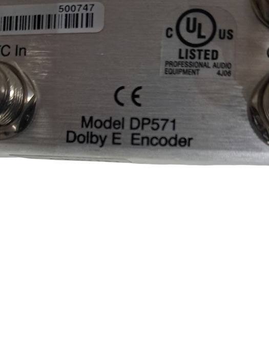 Dolby E Encoder model DP-571  Q