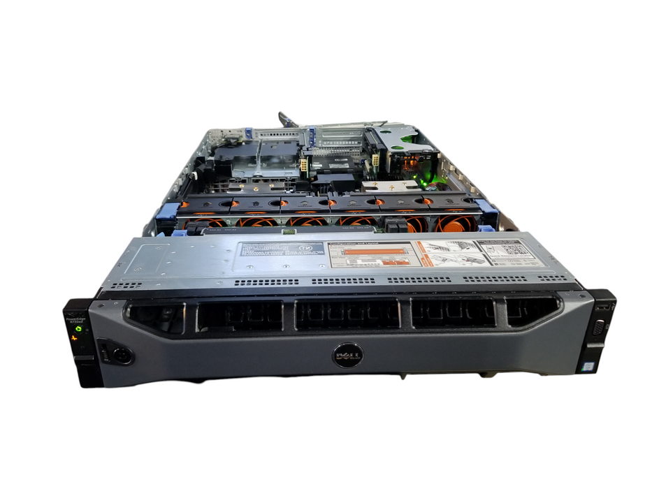 DELL PowerEdge R730xd 2x Xeon E5-2630v3 48GB DDR4 10GB NIC H330-Mini 2x750W Q