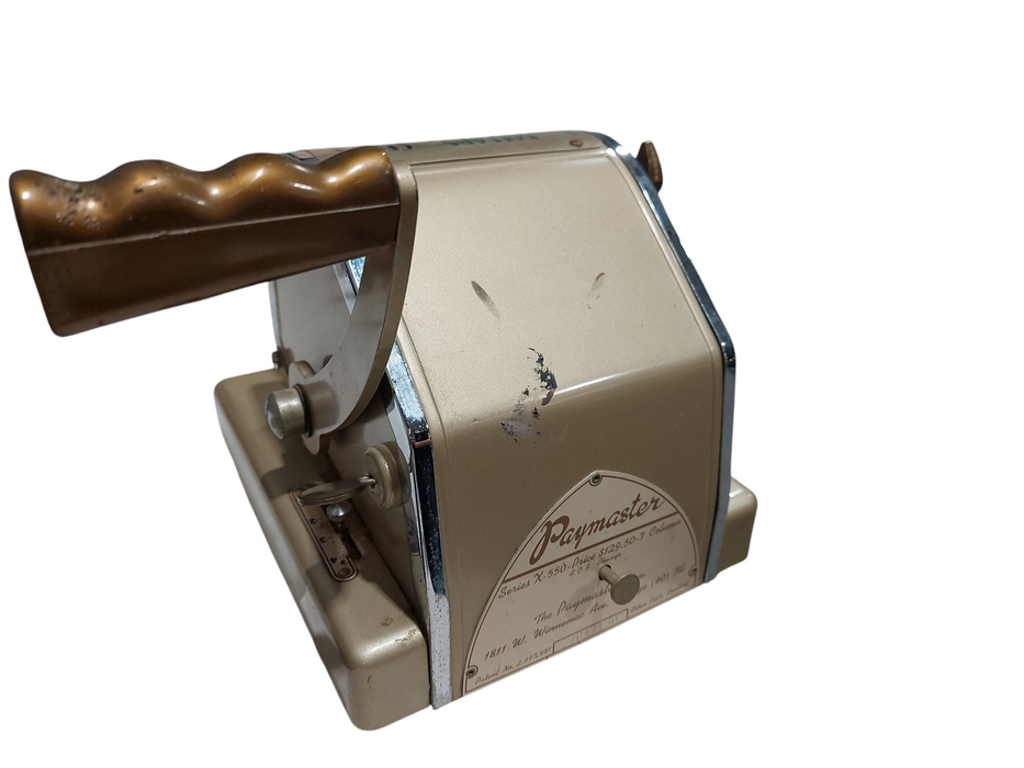 Vintage Paymaster Series X - 550 Cheque Printer  =