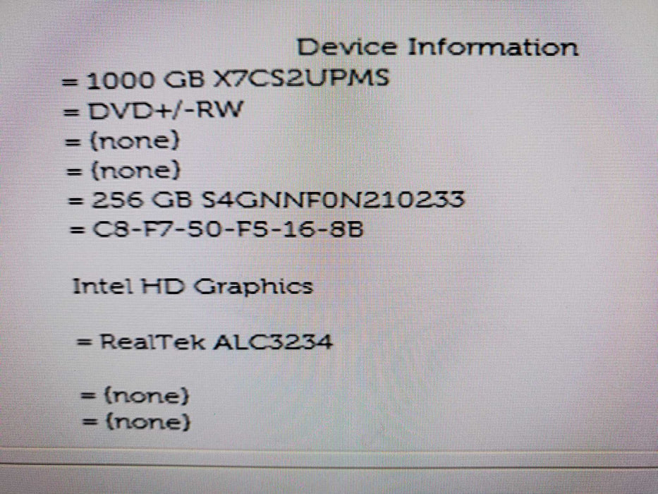 Dell OptiPlex 7070 i5 - 9600 3.00GHz 32GB DDR4 Ram 256 nvme 1TB HDD DVDRW