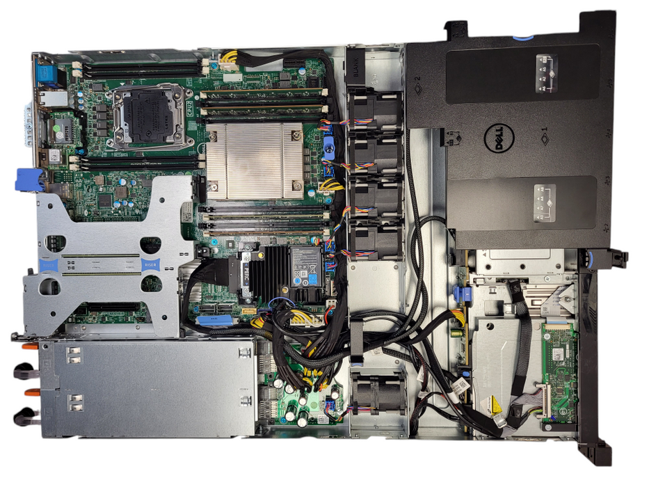 Dell PE R430 - Xeon E5-2630 v3 16GB DDR4 NO HDD PERC H730 Mini 2x550W  $