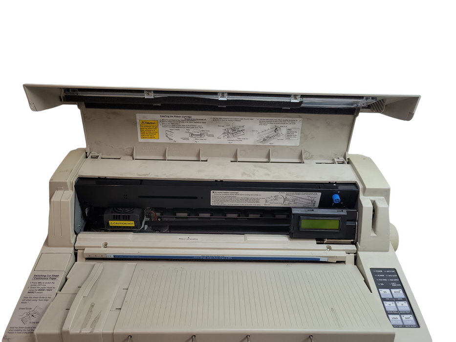 OKI ML 8480 FB - Reynolds & Reynolds | Finance 24-Pin Dot Matrix Printer %