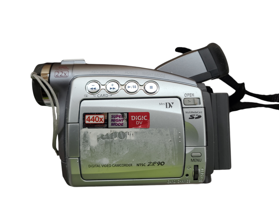 Canon ZR90 MiniDV Digital Video Camcorder