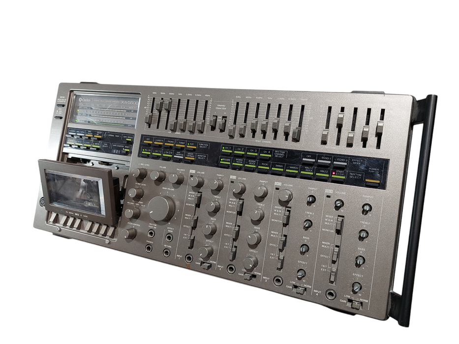 Vintage 1980's Clarion Multi-Mixing Machine Model: XA-5500L Made in Japan =