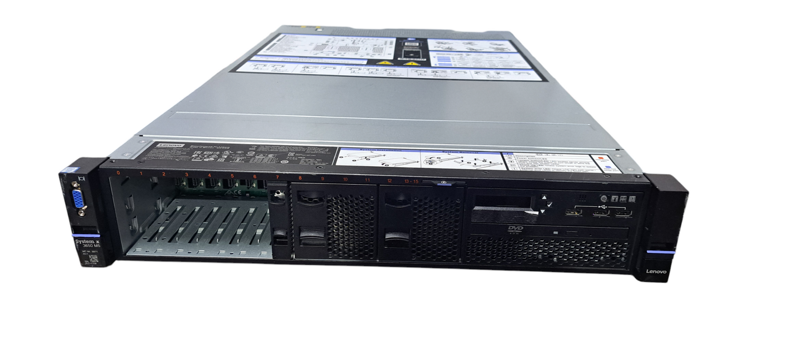 Lenovo x3650 M5 2U 15x 2.5" |1x Xeon E5-2680 v3| 8GB DDR4| M5210|2x900W