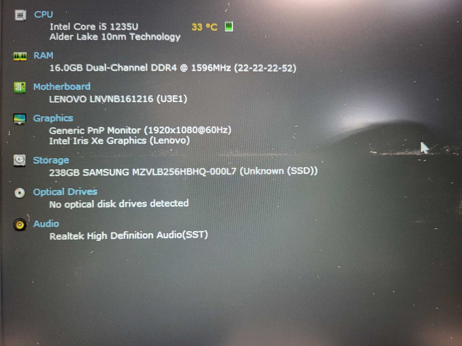 Lenovo ThinkBook 14 G4 IAP | Intel Core i5-1235U|16GB DDR4|256GB NVMe |READ $ Lap200