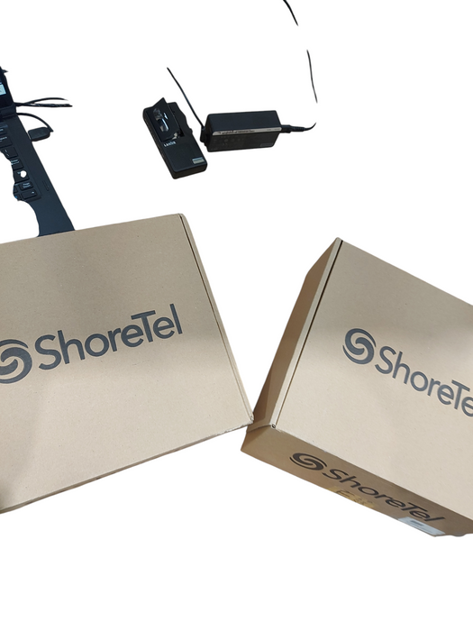 Lot 2x Shoretel 230G Gigabit IP Phone (10268) Black