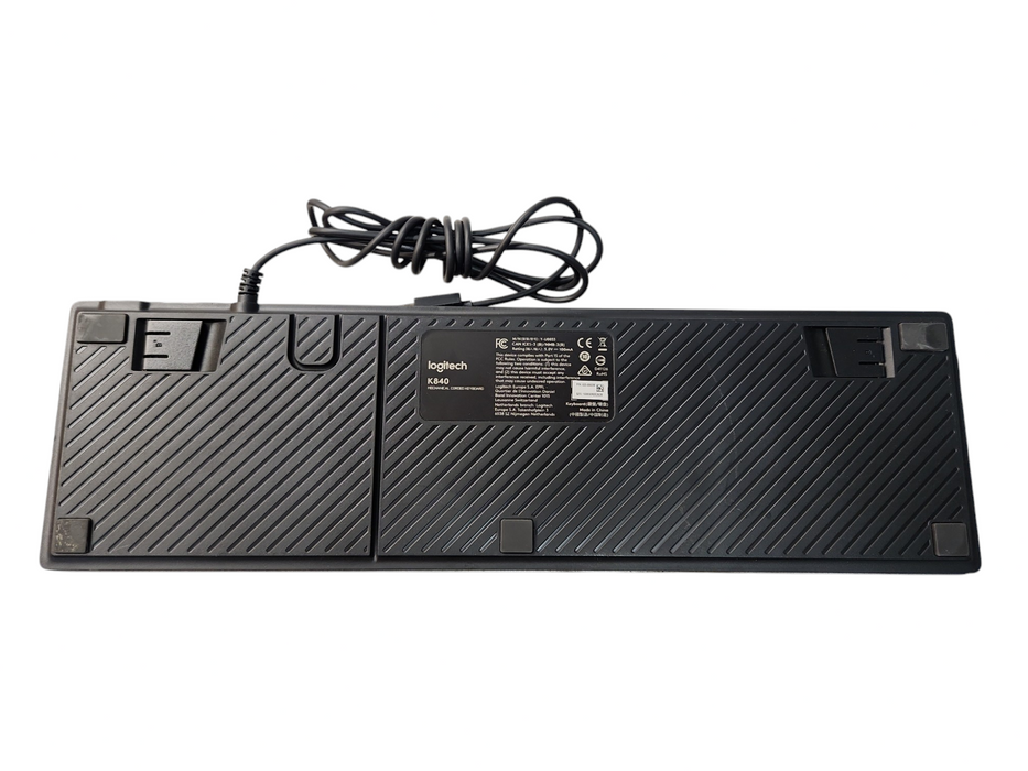 Logitech K840 Corded USB Mechanical Keyboard, Y-U0033