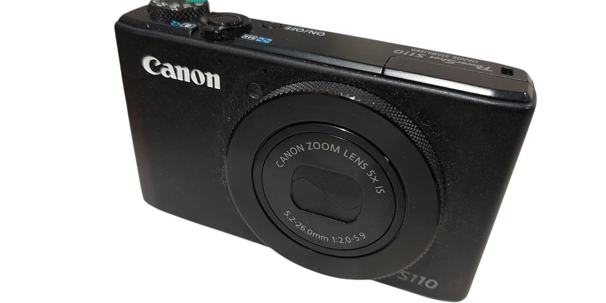 Canon PowerShot S110 Image Stabilizer Zoom Lens 5x IS 5.2-26.0mm 1