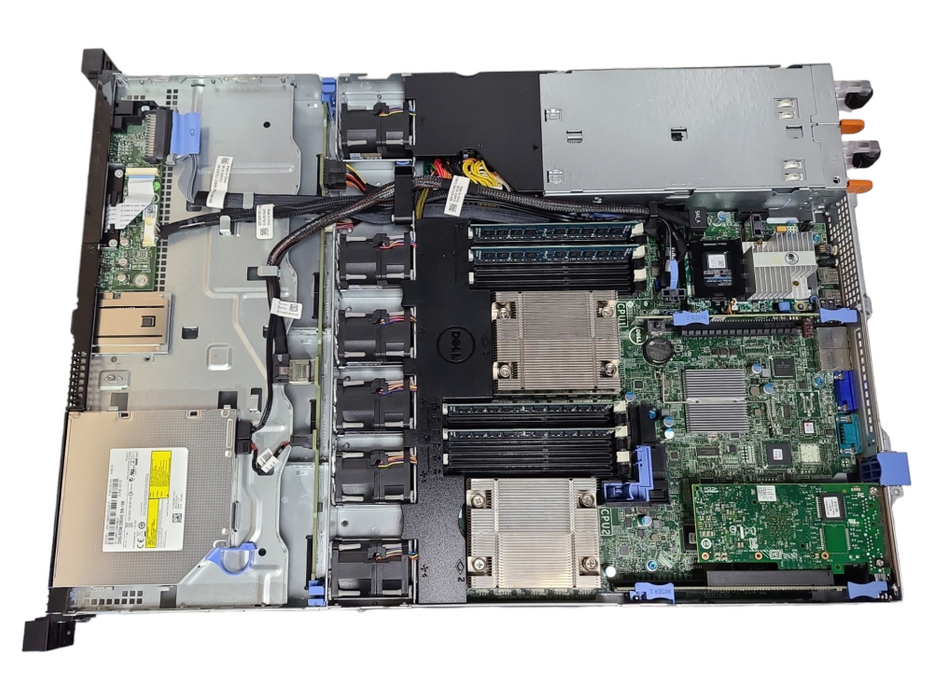 Dell PE R420 1U, 3.5", 2x E5-2430 0 2.20GHz, 16GB ECC DDR3, No RAID, 2x PSU