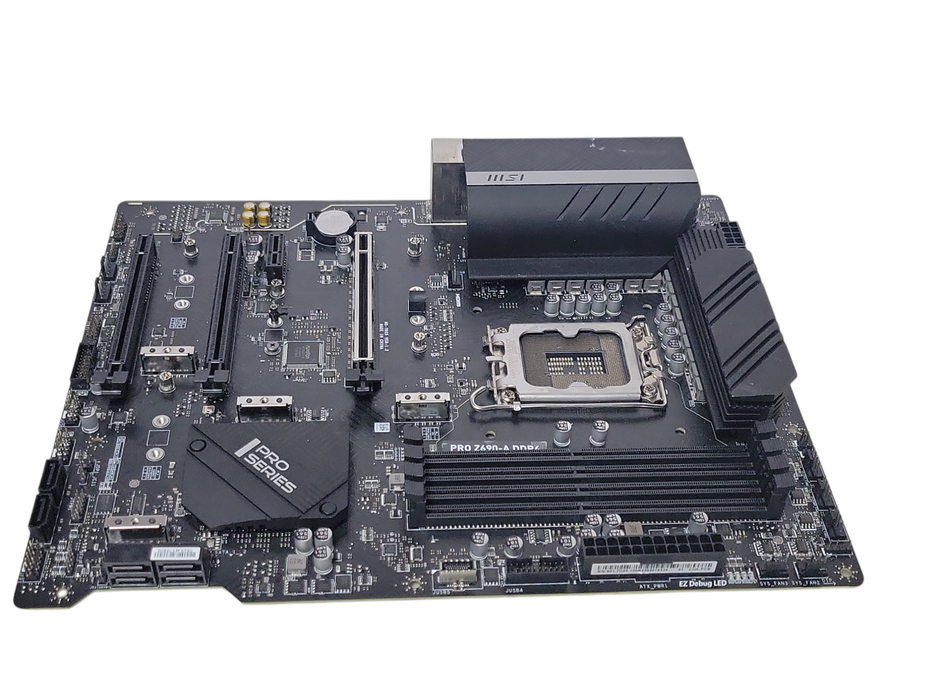 MSI PRO Z690-A DDR4 ProSeries Intel LGA 1700 DDR4 ATX Motherboard, READ _