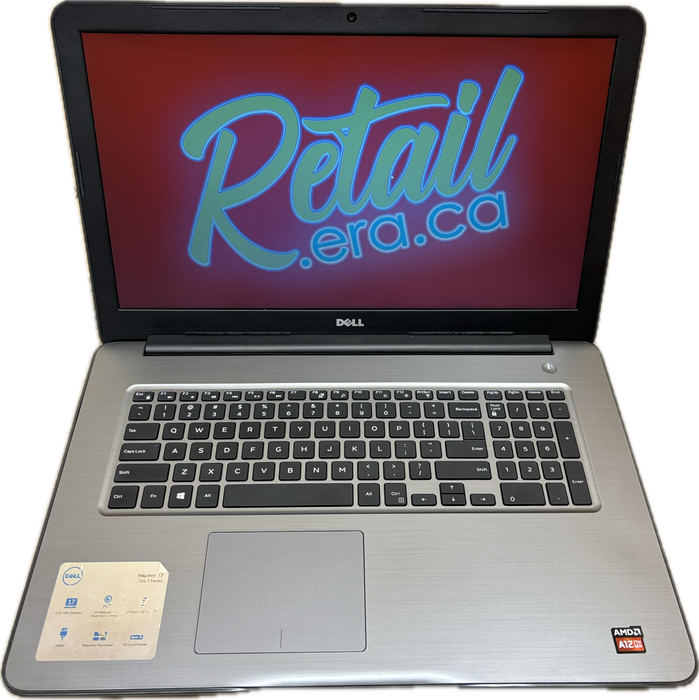 Dell Inspiron 17 5000 AMD A12-9700P@2.5GHz 16GB RAM 256GB SSD  BudLap