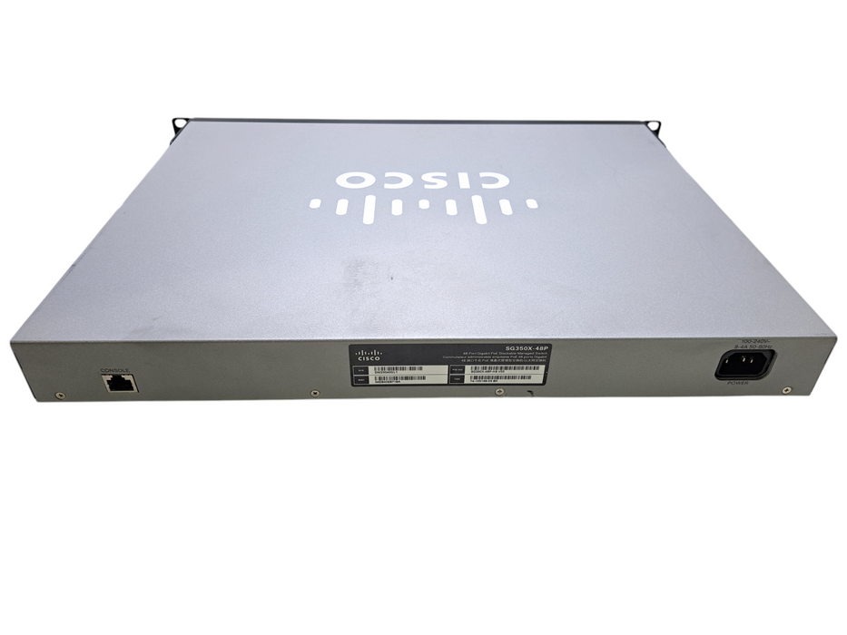 Cisco SG350X-48P V03 | 48-Port Gigabit PoE Stackable Managed Switch