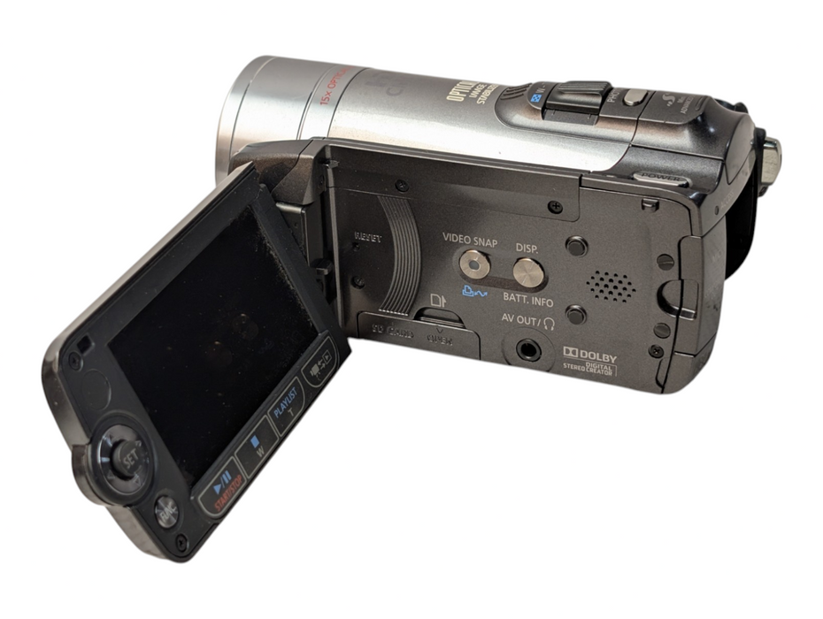 Canon VIXIA HF200 HD Digital Video Camcorder READ  -