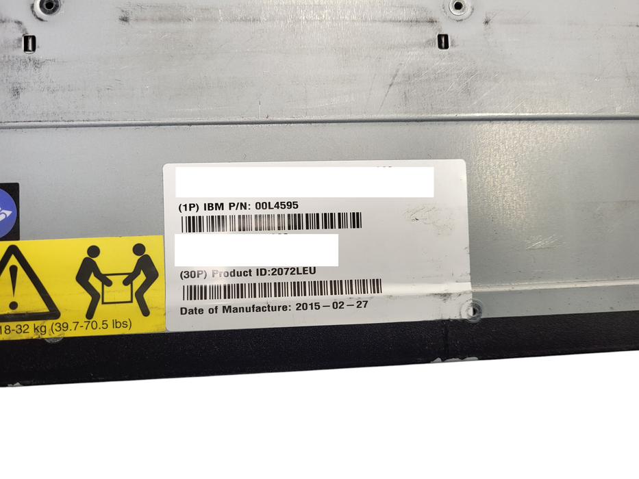 IBM Storwize V3700 6099-24E Expansion Array 2x Controllers 00Y2527  $