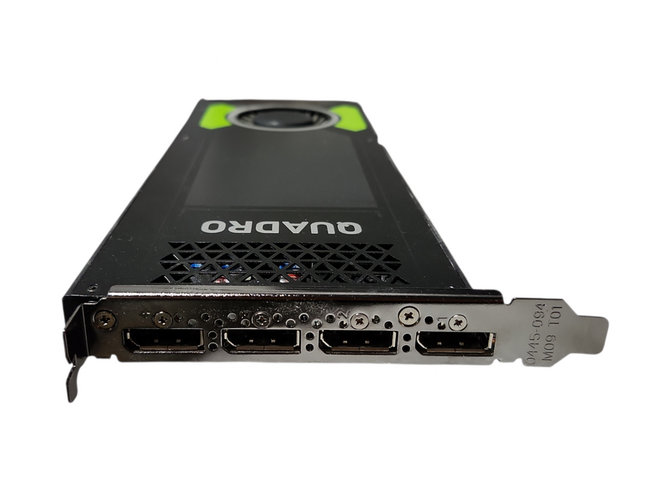 NVIDIA Quadro P4000 8GB GDDR5 Graphics Card - 4xDisplay Port