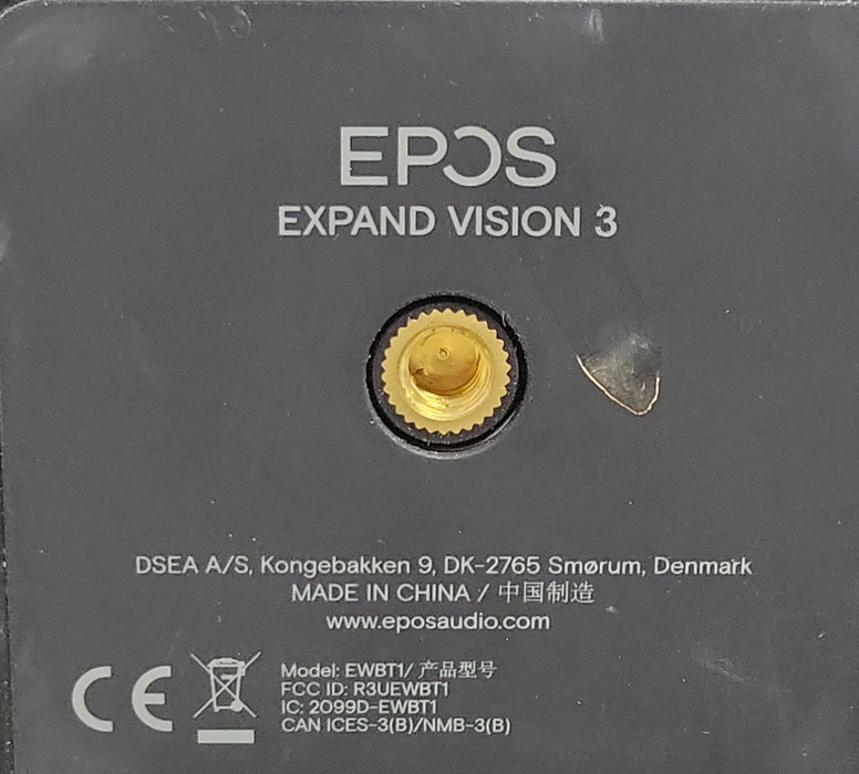 EPOS Expand Vision All-In-One Video Conferencing Bar, No AC, READ _