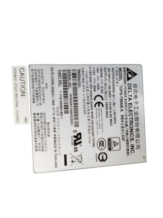 NetApp NAJ-1001 24-Bay w/ 2x IOM6 111-000190+B1 & 2x 750W PSUs / NO HDDs