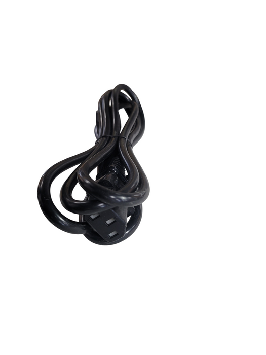 Universal AC Power Cord Cable 3-Prong IEC C13 to 2-Prong Plug for PC Monito Q