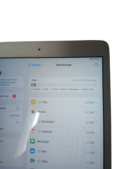 Apple iPad 8th Gen - 128GB - Silver [A2428 | Wifi + Cellular]
