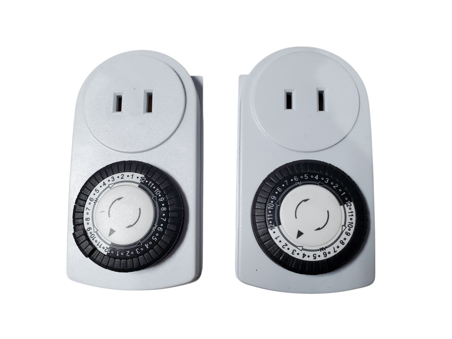 2 Plug-In Mechanical Timers - IKEA TÄNDA Model E0701-NA– 125V / 60Hz 1875W