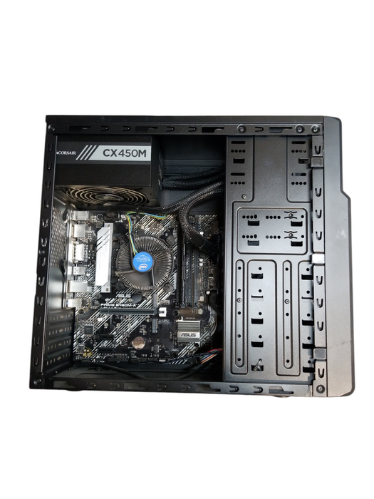Generic Pc w/ Asus B460M-A Intel Core i5-10400 CPU 8GB DDR4 RAM No HDD Q