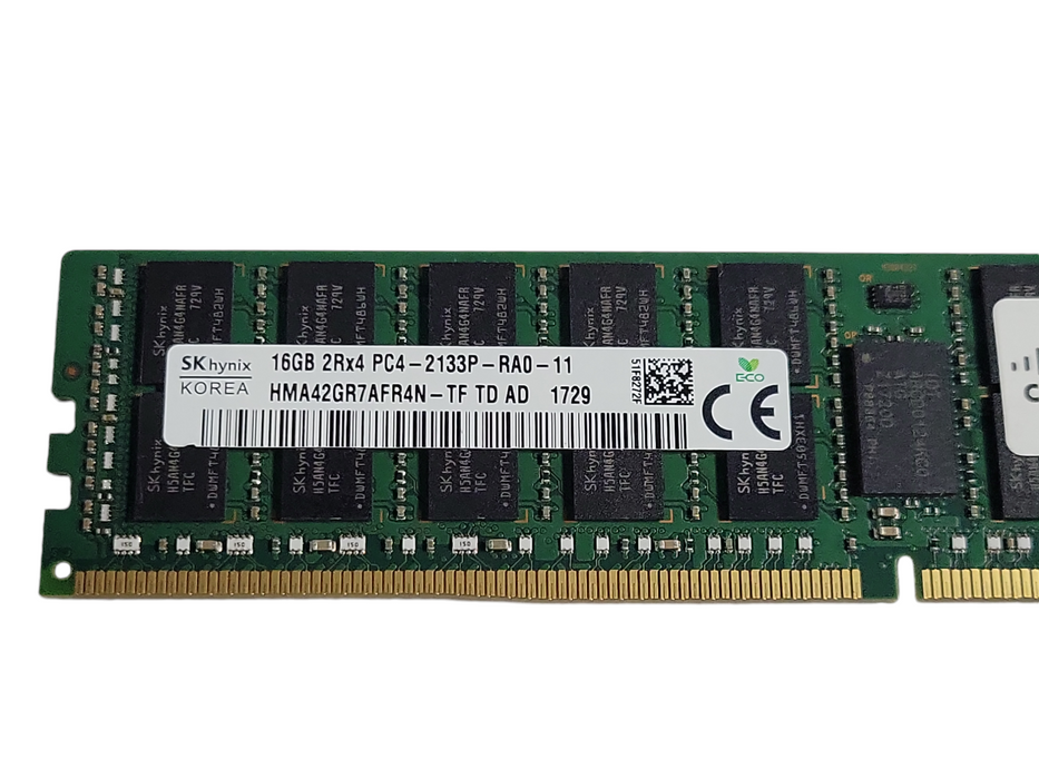 SK Hynix 16GB 2RX4 PC4-2133P-RA0 DDR4 Server RAM Q_