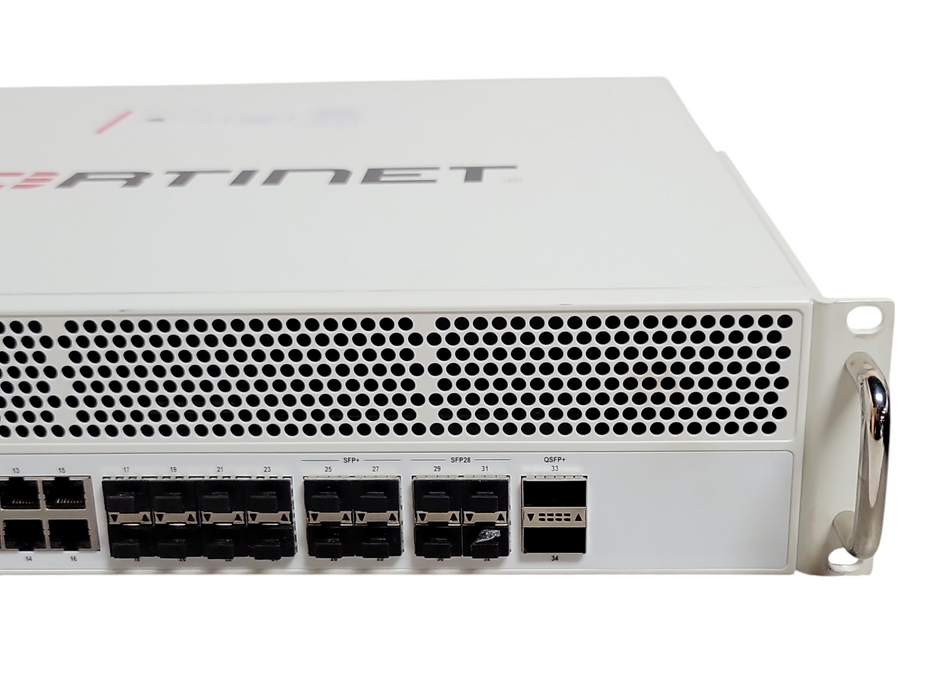 Fortinet FG-1101E FortiGate-1101E 2x40G 4x25G 4x10G 24xGE Firewall, READ _